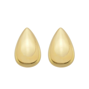 Brinco Gota Banhado a Ouro 24k